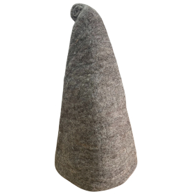 Sombrero de mago de sauna de fieltro - Marrón natural