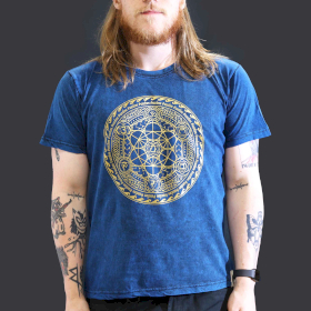 Camiseta Nomad Sari Pequeña - Chakra - Azul