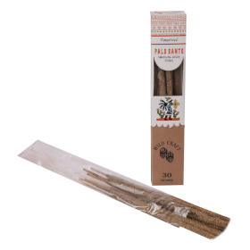 Varillas de resina para difuminar Palo Santo dorado de 30 g (6 unidades)