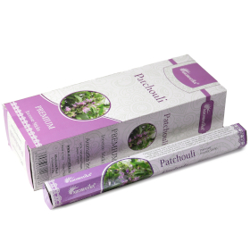Incienso Hexagonal sin Carbón de Aromatika - Patchouli