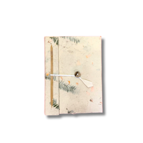 Cuaderno Mediano Lokta - Flores Mixtas - 45 hojas