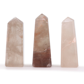 Obeliscos de Gemas aprox. 5 cm - Cuarzo ahumado