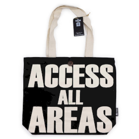 Bolso Básico Icónico - ACCESO A TODAS LAS ÁREAS  -Negro natural 10 oz (36 x 43 x 10 cm)