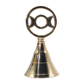Campana de latón de altar - Tres Lunas