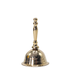 Campana de altar pequeña de latón - Árbol de la Vida