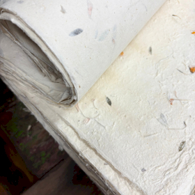 Lokta Papel de envolver hecho a mano - Mix Floral