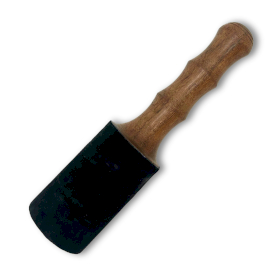 Palo de Madera - 18x4 cm - Asa Doble Curvada para Cuenco Tibetano