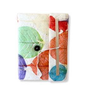 Cuaderno Grande Lokta - Hojas de Colores (21 x 15 cm) - 45 hojas