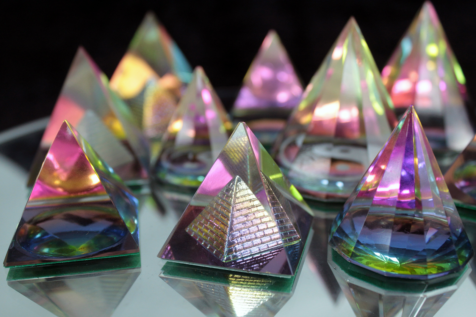 Pirámides Esotericas de Cristal aw dropshipping