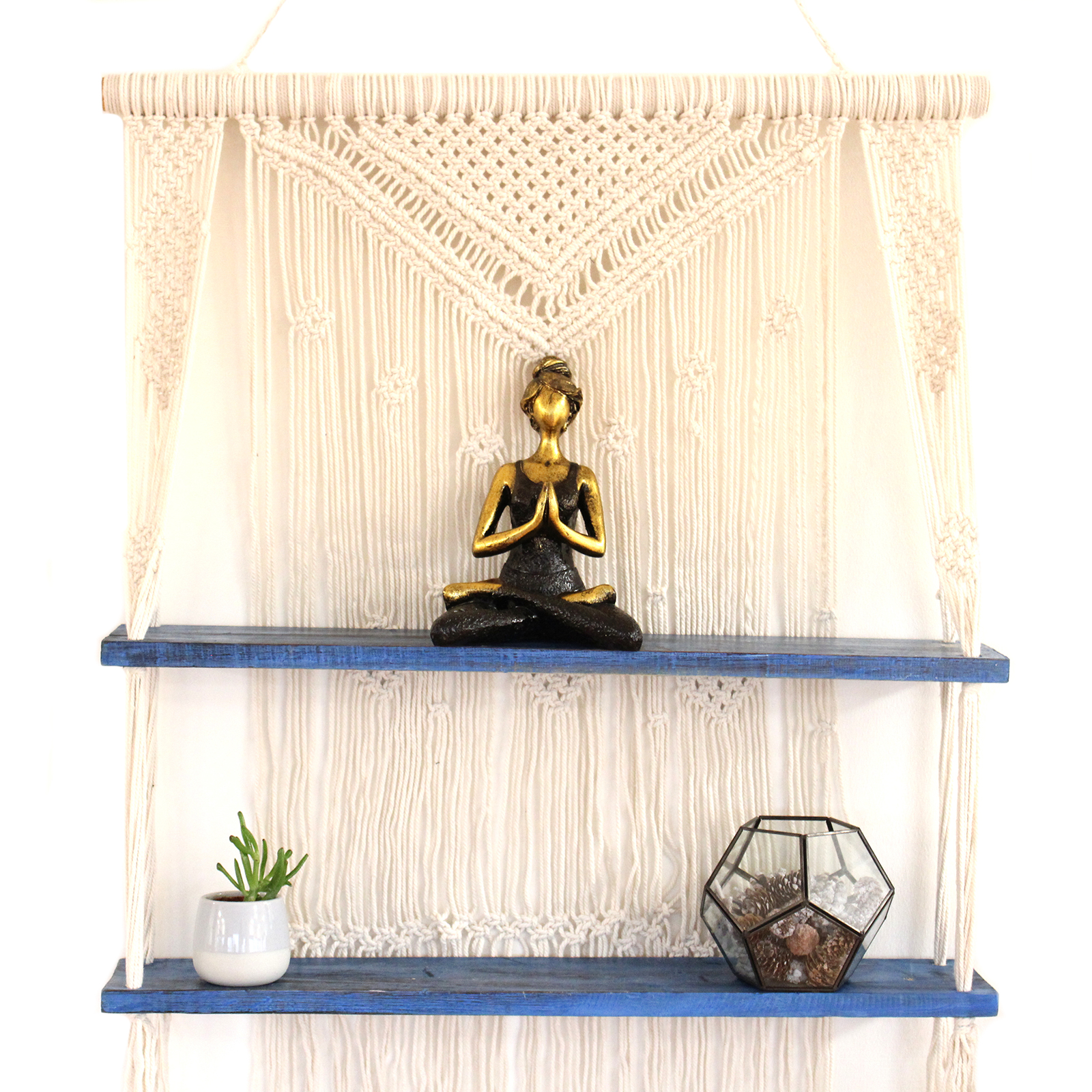 Vende estanterias de macramé en dropshipping