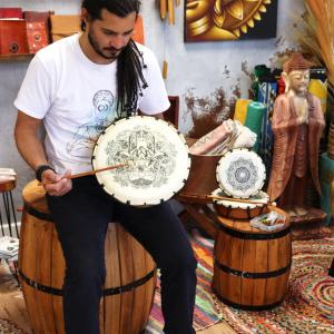 Tambores Djembe hechos a mano para revender en tu tienda online