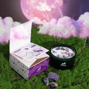 Proveedor Dropship de velas con gemas y flores para revender en su tienda online