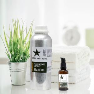 Aromaterapia: aceites naturales para barba 1 L