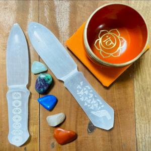 Proveedor de Cuchillo de Selenita para revender en tu tienda online