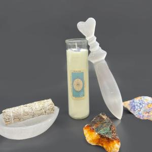 Cuchillos de Rituales de Selenita para revender en tu tienda online