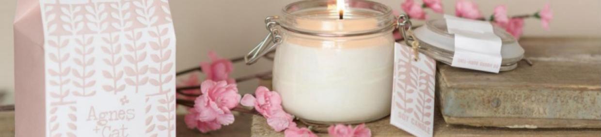 Proveedor de velas en tarro para revender en tu tienda online