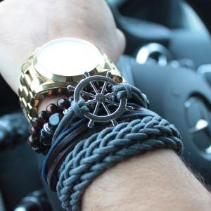 Pulseras masculinas en tendencia para revender en tu tienda online