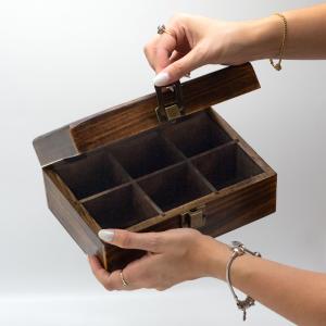 Cajas de té hechas en amdera para impulsar tus ventas online