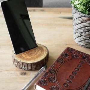 proveedor de soporte de móvil en madera natural para revender en tu tienda online