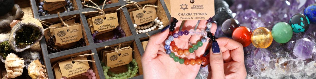 Proveedor Dropship de pulseras de chakras para revender en tu tienda online